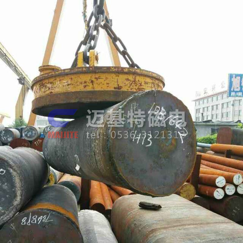 MW03系列吊運鋼坯、板坯用和翻轉(zhuǎn)板坯用起重電磁鐵